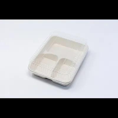 Lid Dome PET Clear Rectangle For Container 500/Case