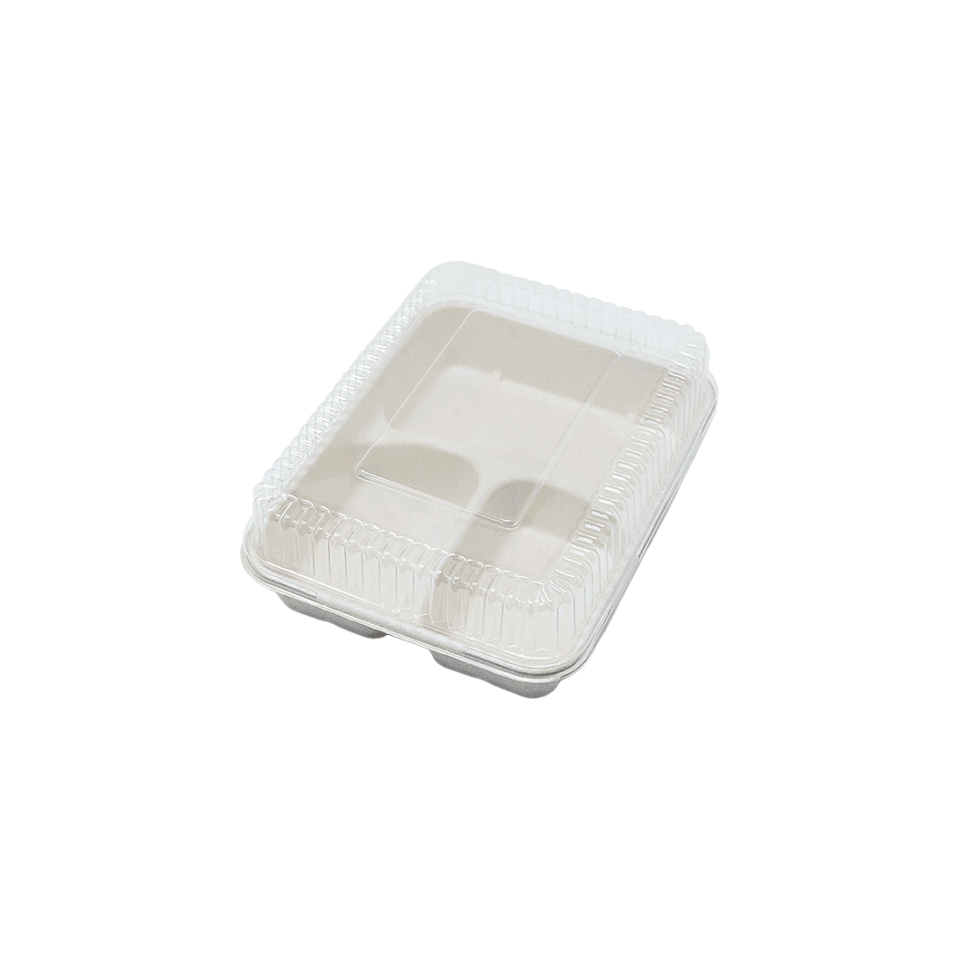 Lid Dome PET Clear Rectangle For Container 500/Case