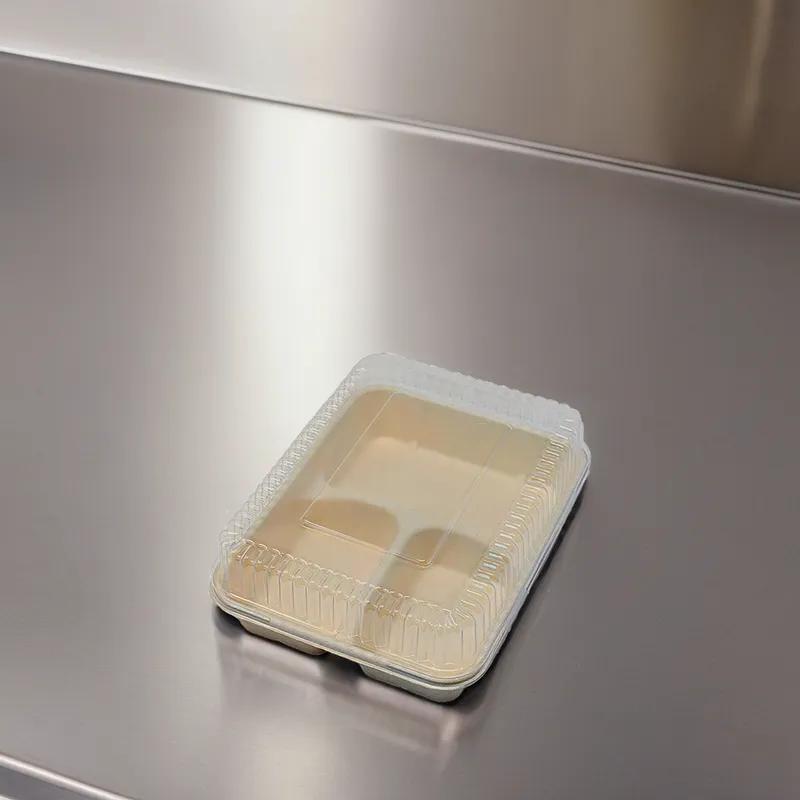 Lid Dome PET Clear Rectangle For Container 500/Case