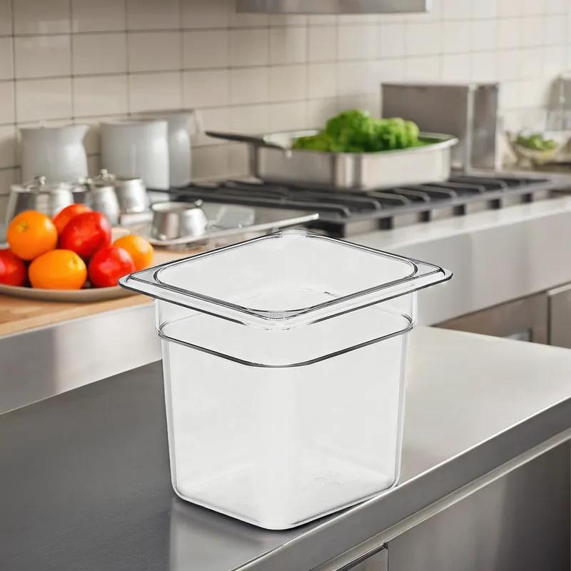 Camwear® Food Pan 7X0.167 IN Clear 6/Case