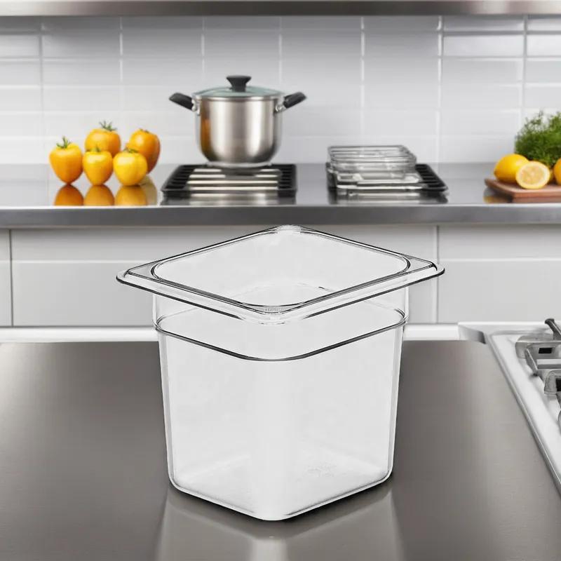 Camwear® Food Pan 7X0.167 IN Clear 6/Case