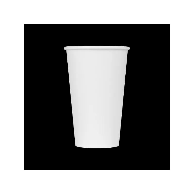 Karat® Hot Cup 16 OZ Double Wall Poly-Coated Paper White 1000/Case