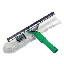 VisaVersa® Squeegee & Washer Plastic Cloth Green White With 14IN Head 1/Each
