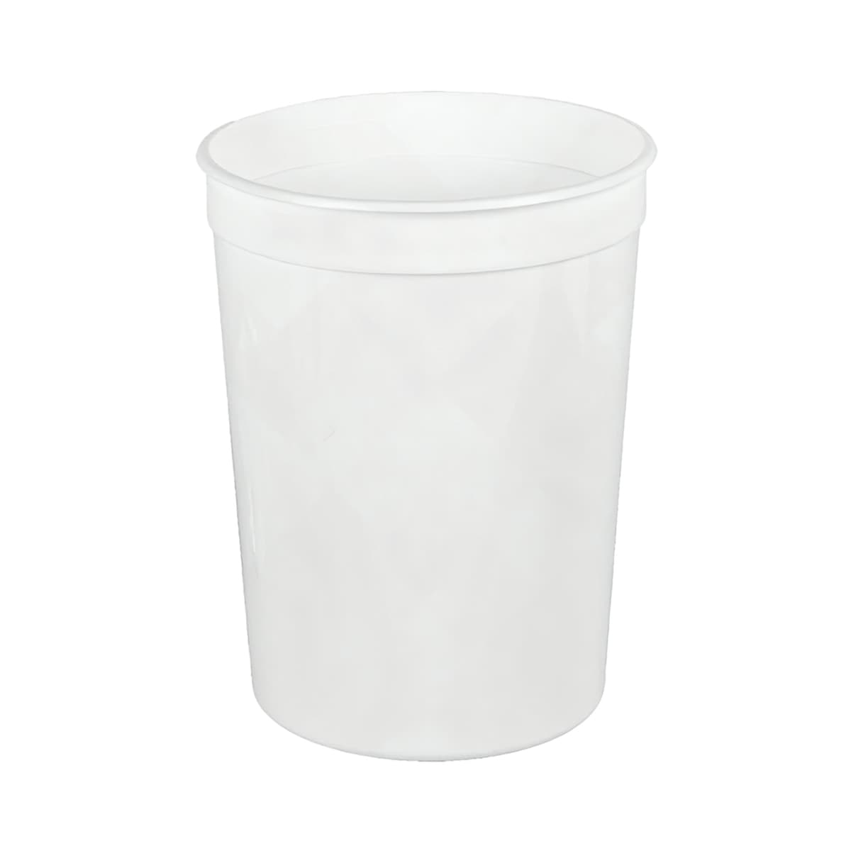 Bucket & Tub Base 86 OZ PP Translucent Round 200/Case