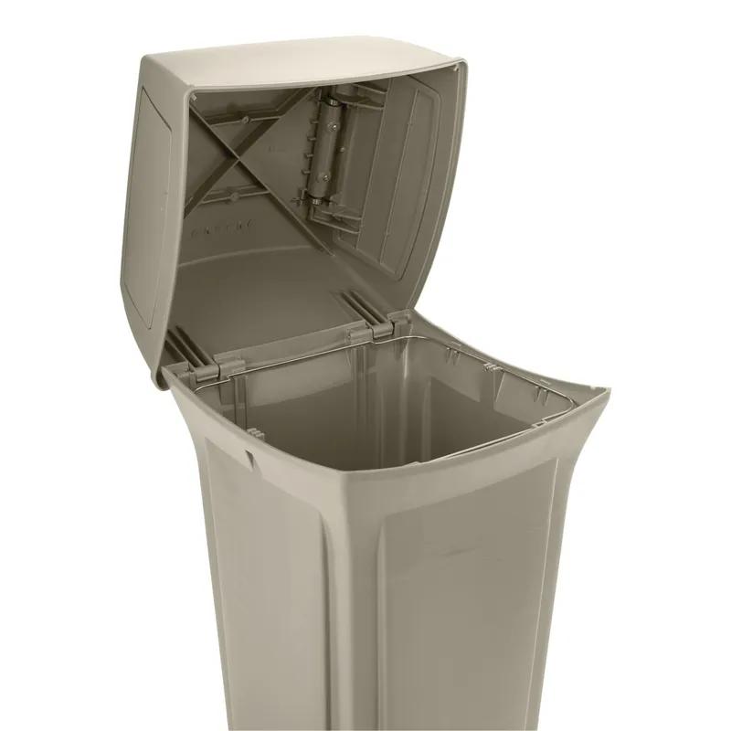 Ranger® Landfill 1-Stream Trash Can 21.25X21.25X41 IN 35 GAL Black Resin 1/Each