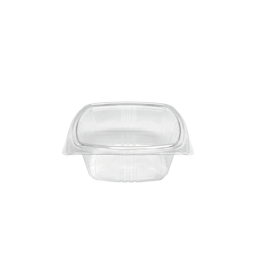 Deli Container Hinged 16 OZ RPET Clear 200/Case