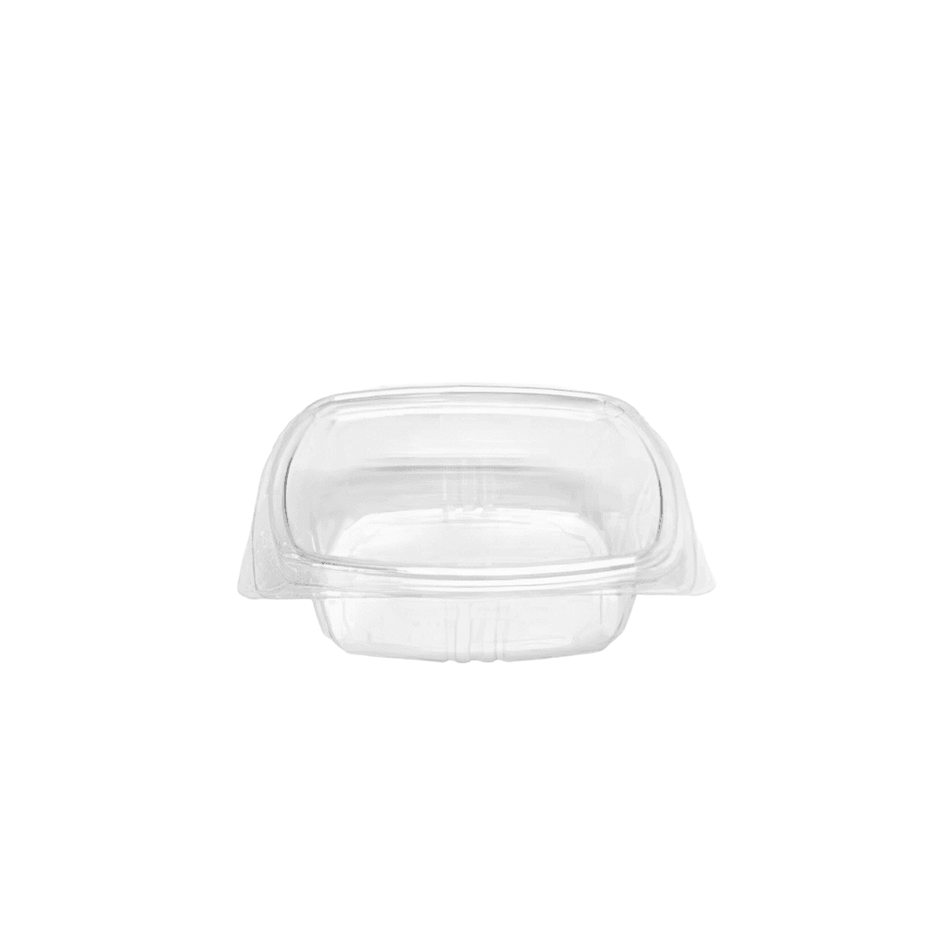 Deli Container Hinged 12 OZ RPET Clear 200/Case