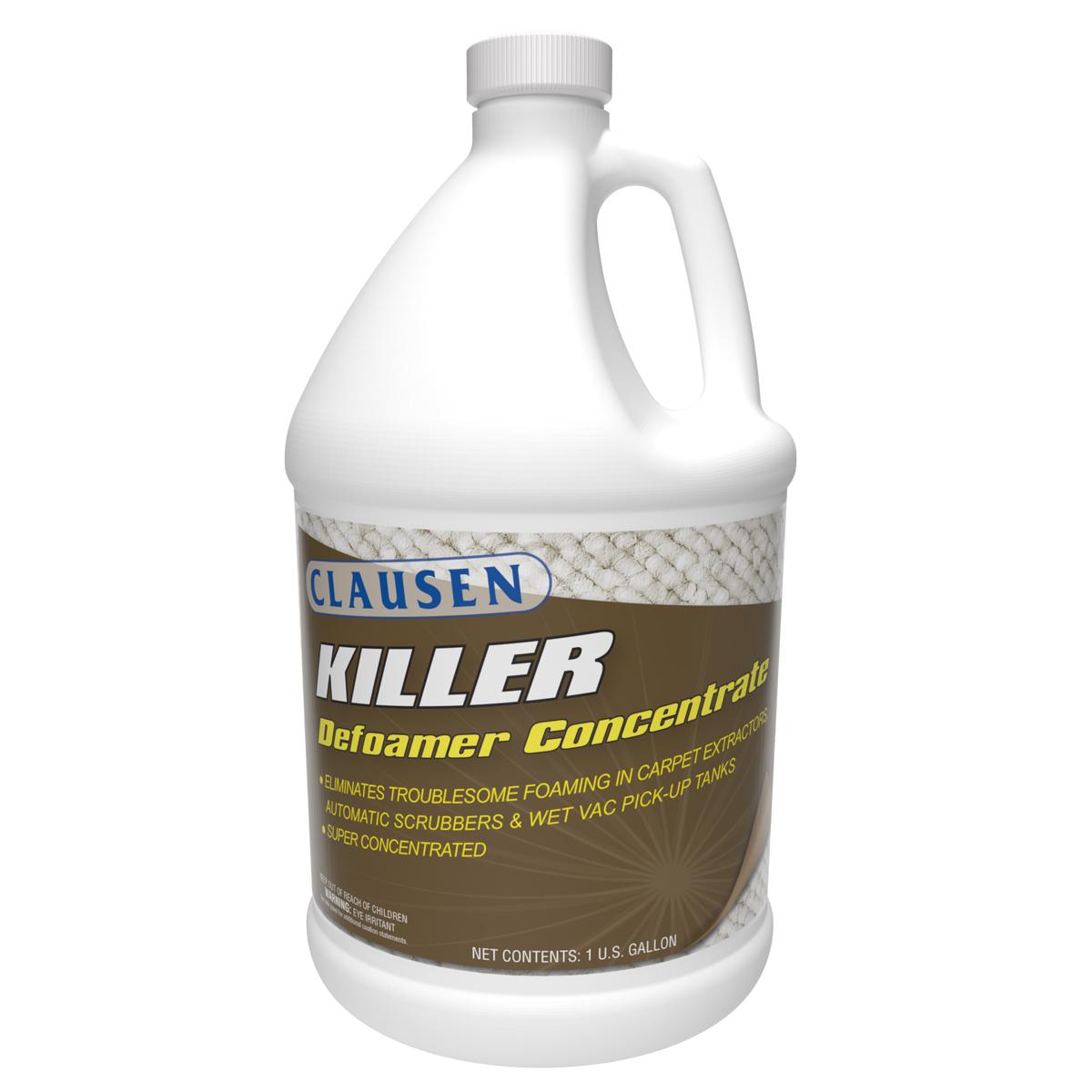 Clausen Carpet Defoamer 1 GAL Neutral Concentrate 4/Case