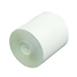 Register Tape Roll 3IN X90FT Paper 2PLY White Canary Carbonless 50/Case