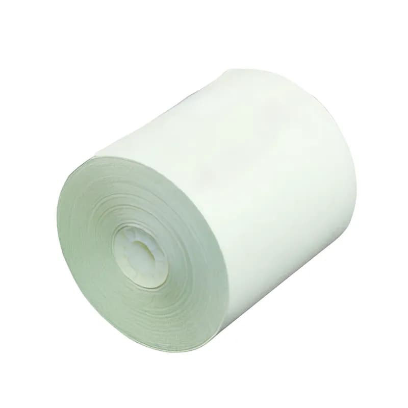 Register Tape Roll 3IN X90FT Paper 2PLY White Canary Carbonless 50/Case