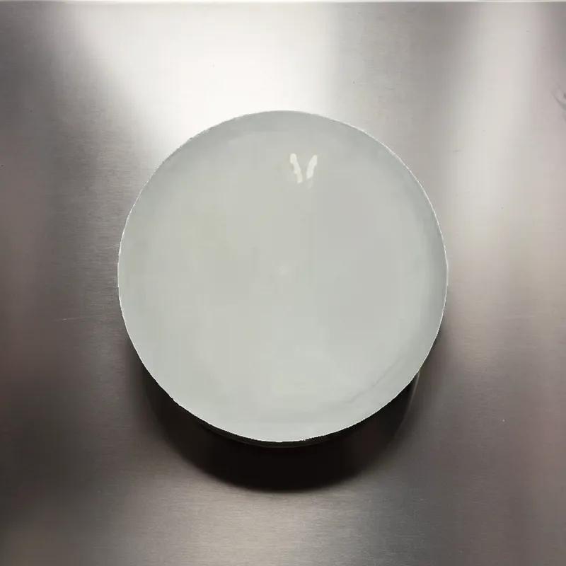 Lid Flat 8.813 IN LLDPE Translucent Round For 160 OZ Container 100/Case