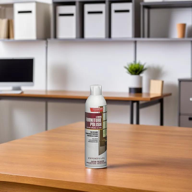 Champion Sprayon® Lemon Wood Polish 17 FLOZ Aerosol 12/Case