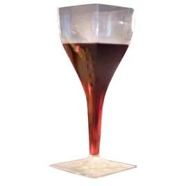Cup Wine With Stem 8 OZ Plastic Clear 72/Case