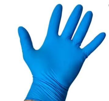 Victoria Bay Examination Gloves Small (SM) Blue 3MIL Nitrile Disposable Powder-Free 1000/Case