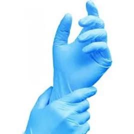 Victoria Bay Gloves Small (SM) Blue Nitrile Rubber Disposable Powder-Free 1000/Case
