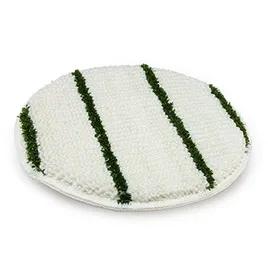 Speed-Trek Carpet Bonnet 21 IN Green White With Scrub Strips 1/Each