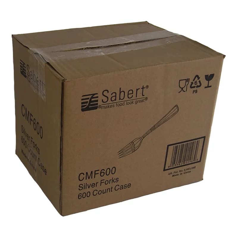 Fork 7 IN PS Silver 600/Case