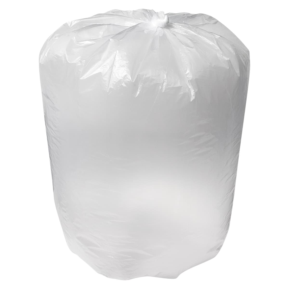 Victoria Bay Can Liner 38X60 IN 55 GAL Natural Plastic 24MIC 100/Case