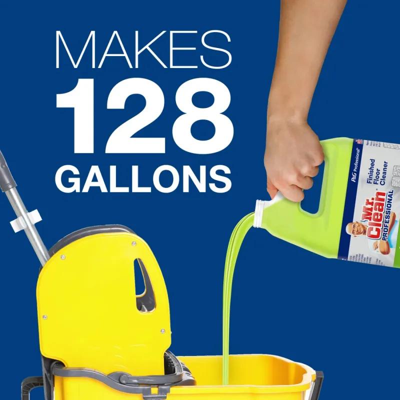 Mr. Clean® Lemon Floor Cleaner 1 GAL Multi Surface Concentrate 3/Case