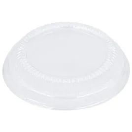 Lid Dome 3.75X1.25 IN PET Clear Round For 6 OZ Container 1000/Case