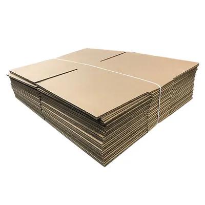 Catering Box Fold-Top 18X18X6 IN Corrugated Cardboard Kraft Square 25/Bundle