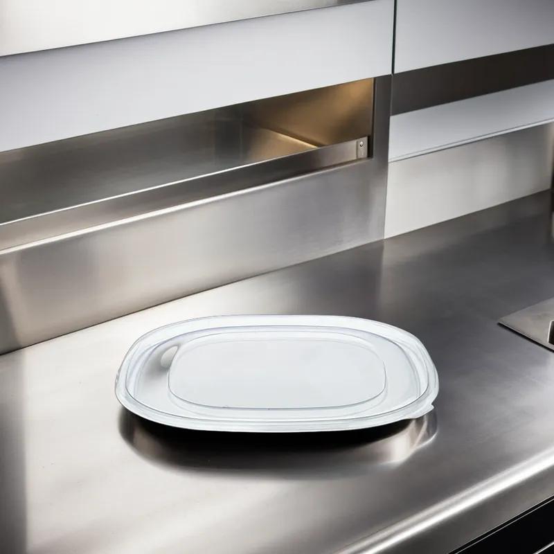 Lid 14 IN PET Clear For Container 50/Case