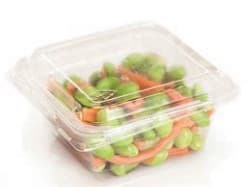 Polar Pak® Take-Out Container Hinged With Dome Lid 6 OZ Plastic Clear 1500/Case