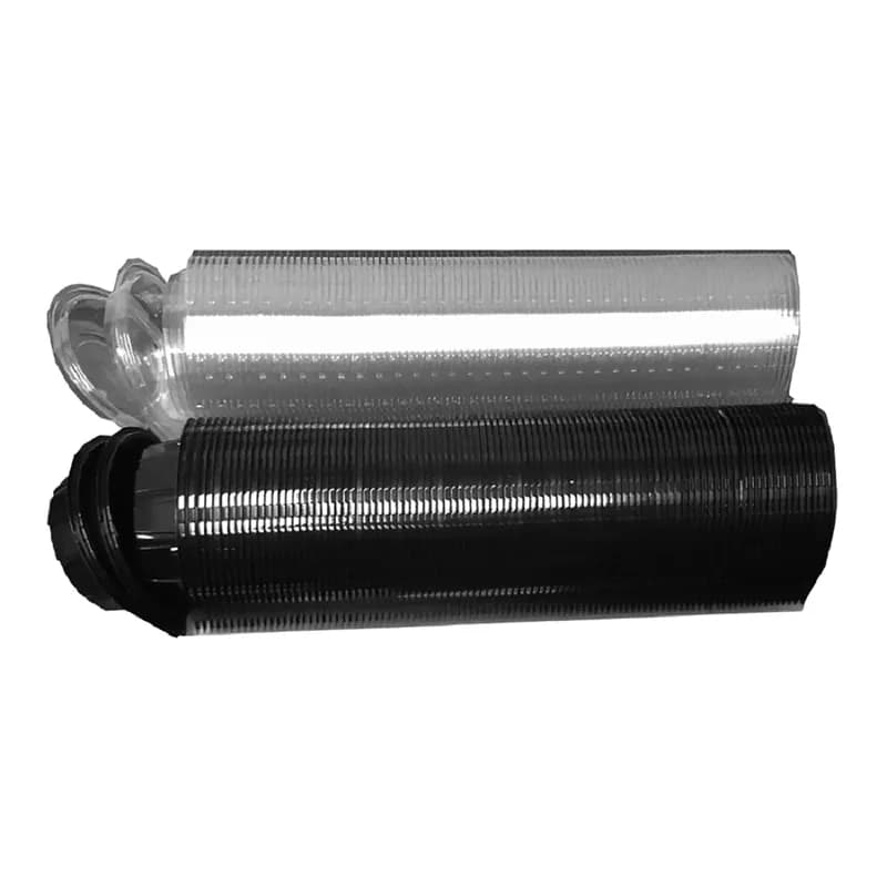 Gourmet Classics® Cold Take-Out Container Hinged 6X6 IN RPET Black Clear Shallow Freezer Safe 200/Case