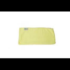 JaniFiber Cleaning Cloth 16X16 IN Standard Microfiber Yellow 24/Box