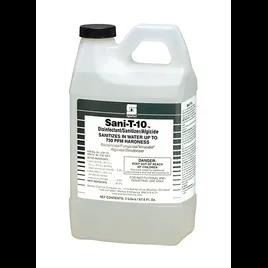 Sani-T-10® Unscented Disinfectant & Sanitizer 2 L Multi Surface Neutral 4/Case
