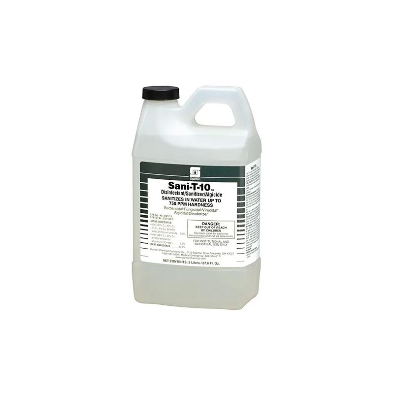 Clean on the Go® Sani-T-10® Unscented Disinfectant & Sanitizer 2 L Multi Surface Food Contact Neutral 4/Case