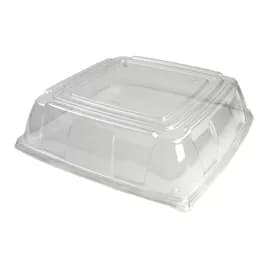 Lid 12.55X12.55X2.93 IN PET Clear Square For Platter 25/Case