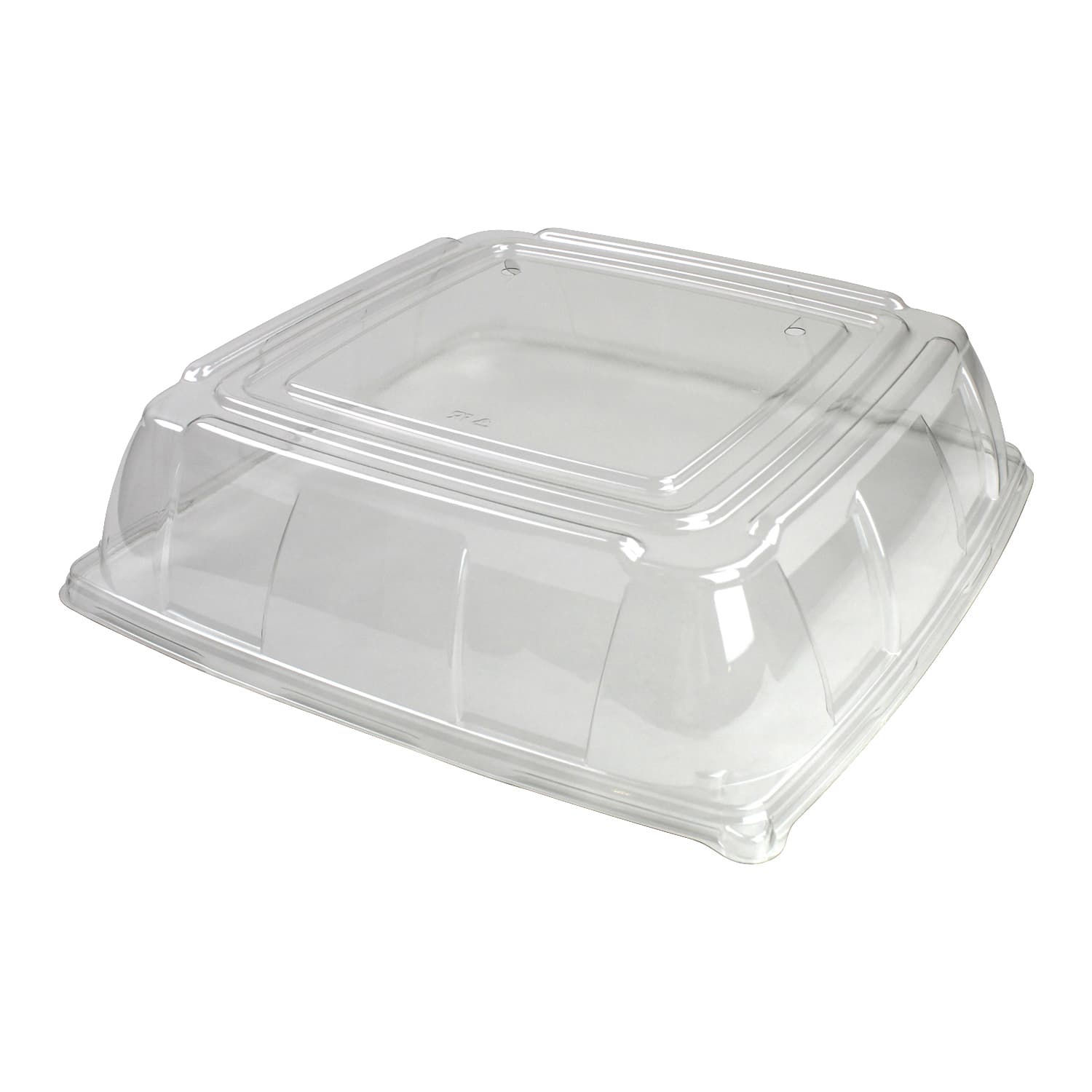 Lid 12.55X12.55X2.93 IN PET Clear Square For Platter 25/Case