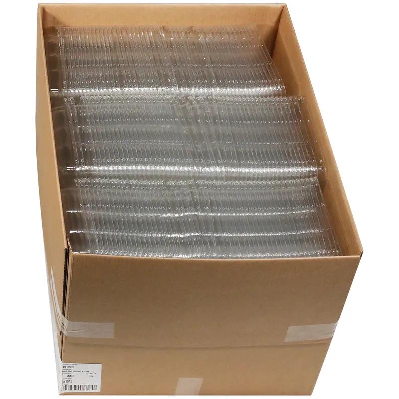 Lid Dome 8X8X1.25 IN PET Clear Square For Cornbread Pan 330/Case