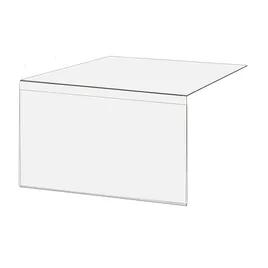 Easel Sign Holder Inserts 7X5.5 IN With 6 IN Back Leg 50/Pack