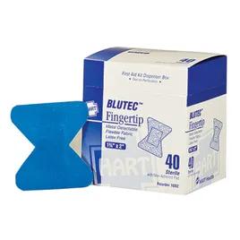 Adhesive Bandage Blue Fabric Fingertip Adhesive Bandage 40/Box