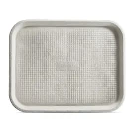 Savaday® Serving Tray 14X18 IN Molded Fiber White Rectangle 100/Case
