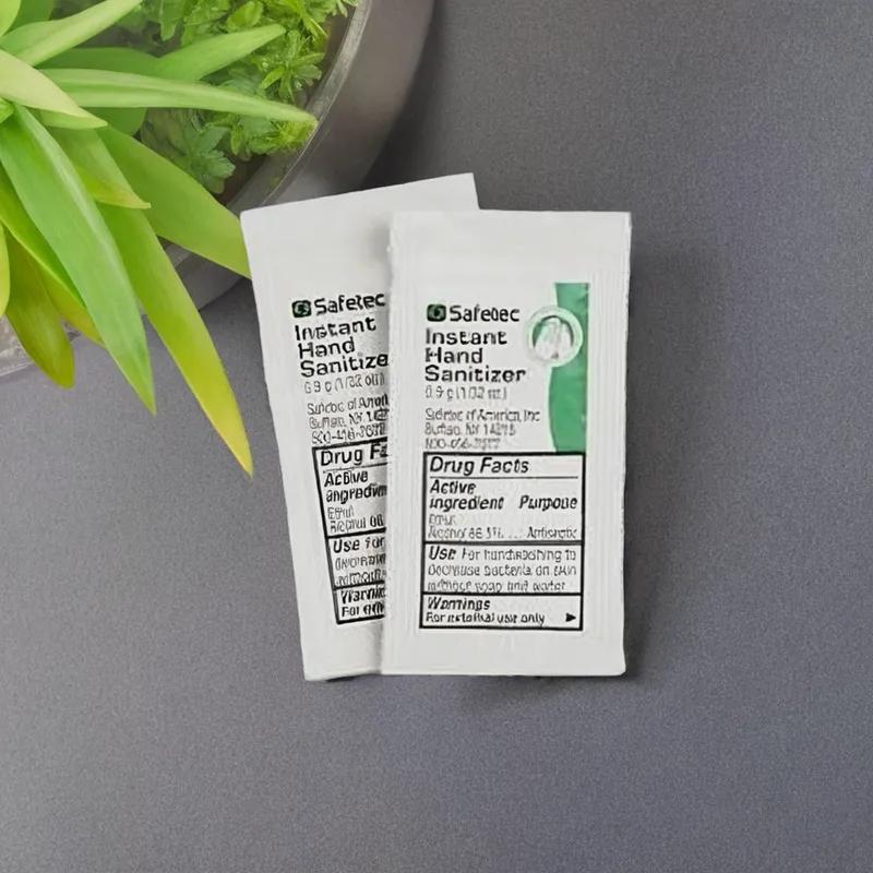 Hand Sanitizer Gel 0.9 G Antibacterial Packets 10/Bag