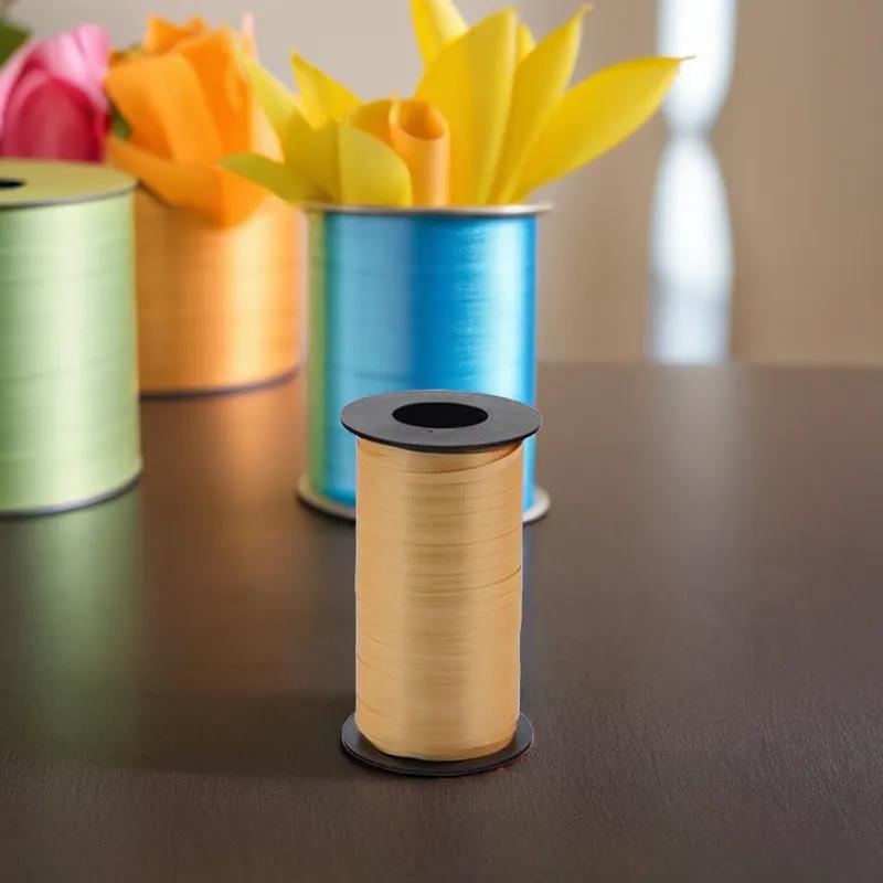 Curling Ribbon 0.375IN X750FT Gold 1/Roll