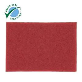3M 5100 Cleaning Pad 18X12X1 IN Red Non-Woven Polyester Fiber 175-600 RPM 5/Case