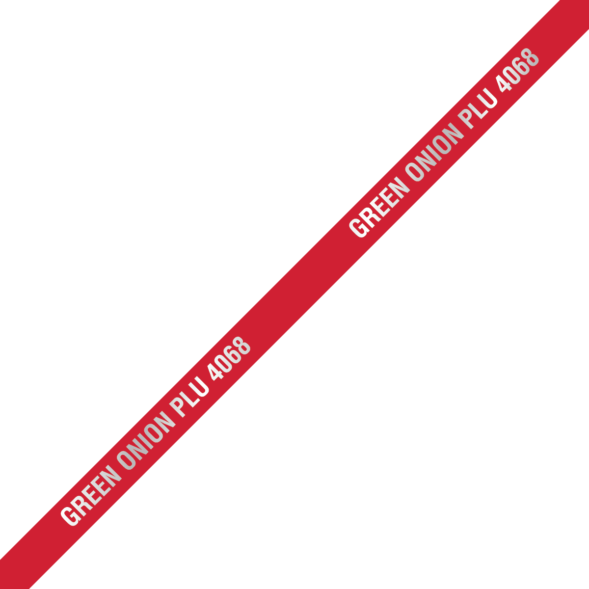 Green Onion Twist Tie 18X0.375 IN Paper Metal 300/Pack