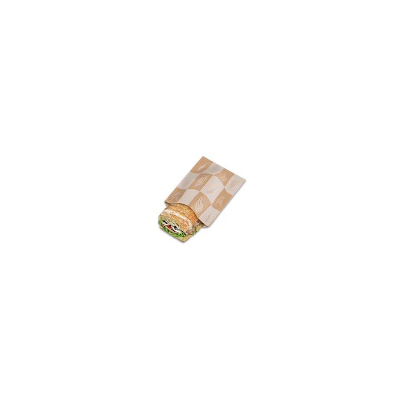 Bagcraft® EcoCraft® Cookie Pastry Bag 6.5X2X8 IN Wax Coated Paper Grease Resistant 1000/Case