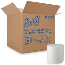 Scott® Roll Paper Towel MOD 7.5IN X900FT White Hardwound 1.75IN Core Diameter 6 Rolls/Case
