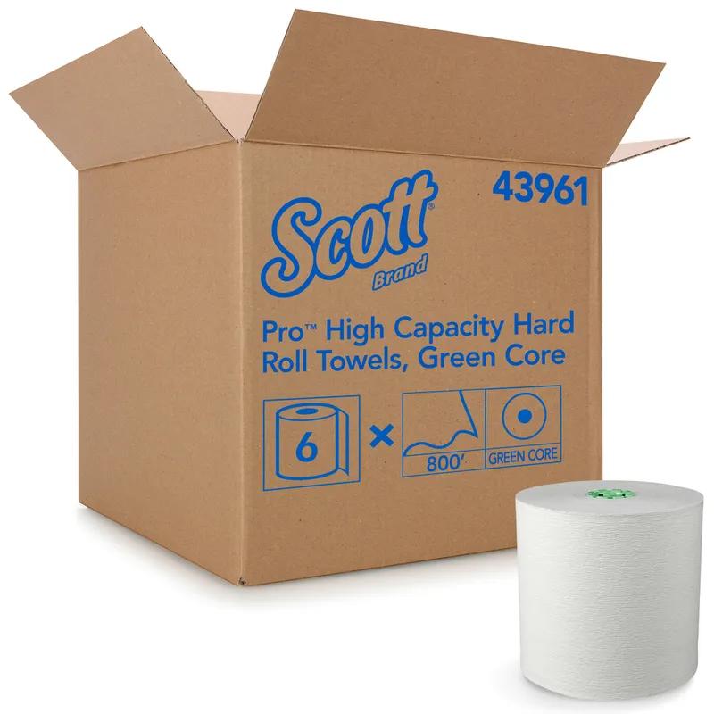 Scott® Roll Paper Towel MOD 7.5IN X900FT White Hardwound 1.75IN Core Diameter 6 Rolls/Case