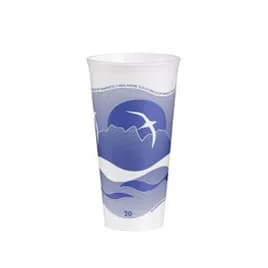 Dart® LX® Cup Insulated 20 OZ Polystyrene Foam Blue Horizon 500/Case