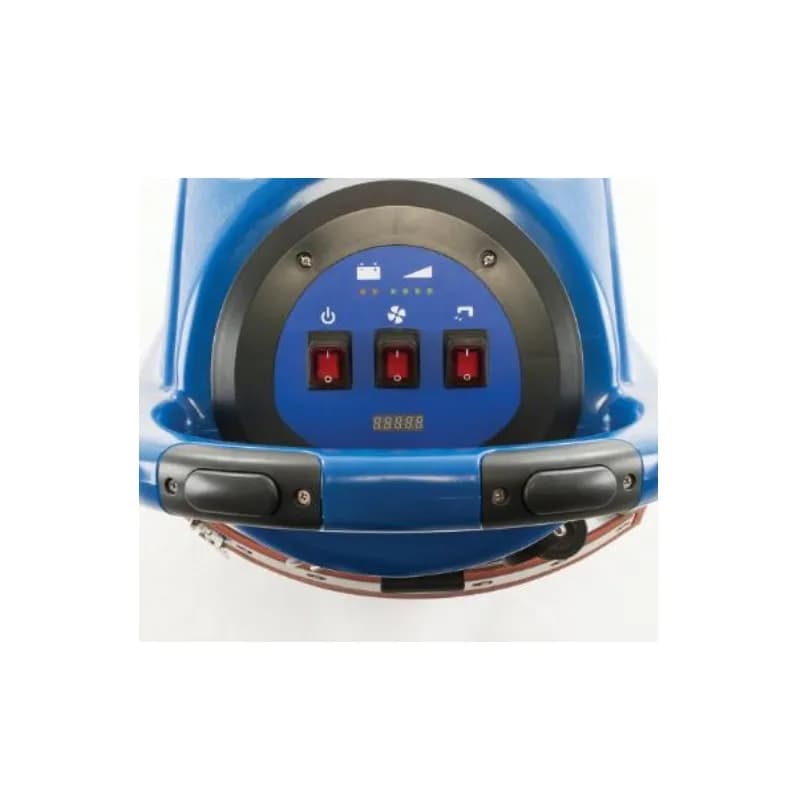 Clarke® 510 B Floor Scrubber 43.3X21.3X38.5 IN 10.5 GAL 20IN Blue 12v 0.5 HP Walk Behind On-Board Charger Pad 1/Each