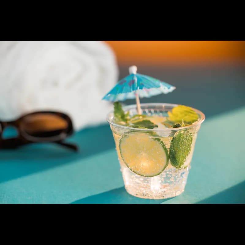 Kal-Clear Cold Cup Old Fashioned Squat 9 OZ PET Clear 1000/Case