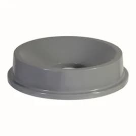 Brute® 1-Stream Funnel Lid 22.38X22.38X5 IN 32 GAL Gray Resin 1/Each