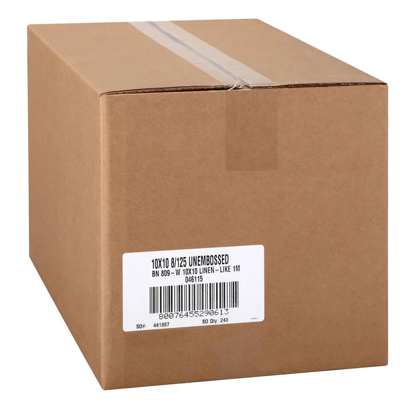 Cocktail Napkin 10X10 IN White Linen Paper 1000/Case