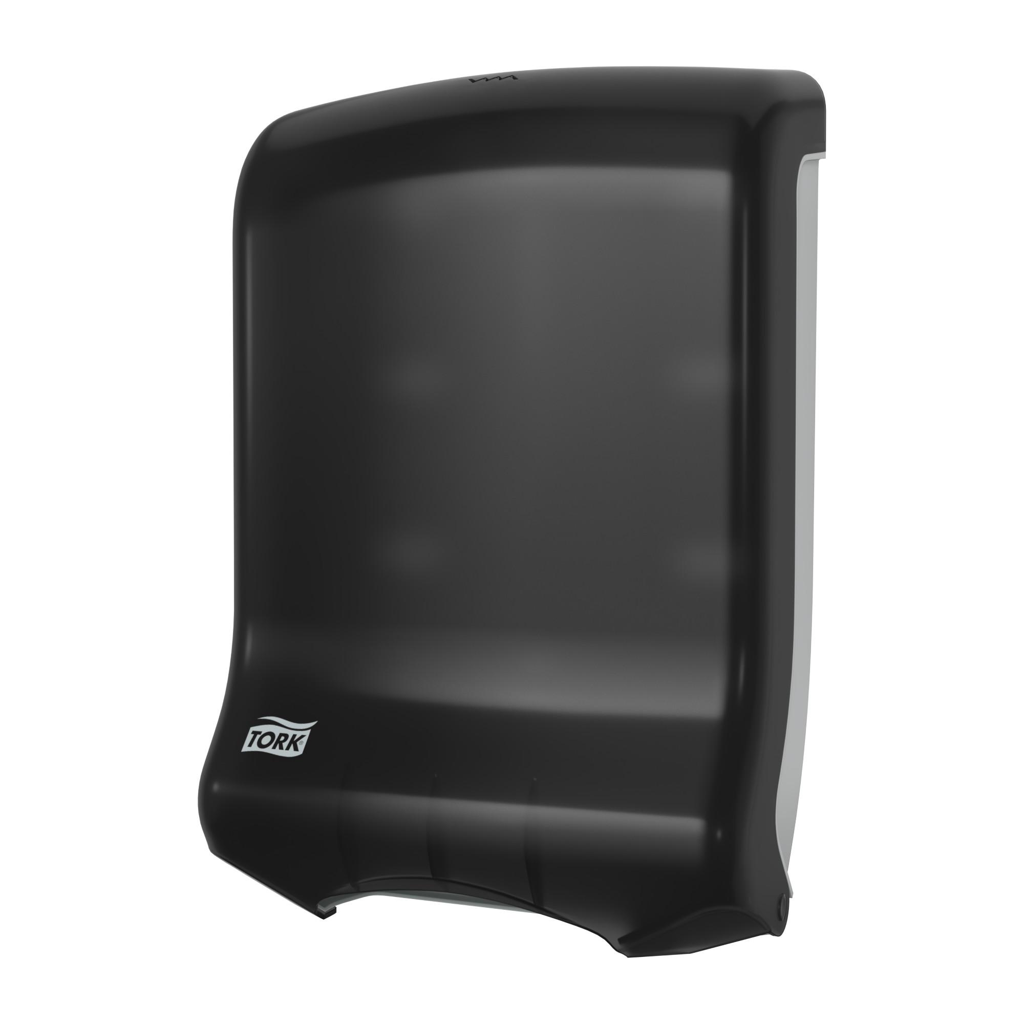 Tork H2 Paper Towel Dispenser 6.25X11.75X18 IN Plastic Wall Mount Smoke Multifold Manual 1/Each